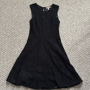 Black lace Banana Republic Factory dress; size 4; lightweight and comfortable